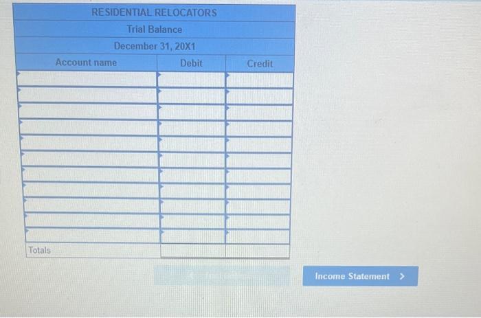 Income Statement \( > \)