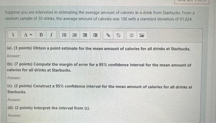 Solved Suppose you are interested in estimating the average | Chegg.com