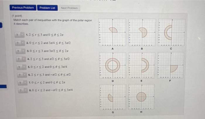 Solved Previous Problem Probler List Next Problem point) | Chegg.com