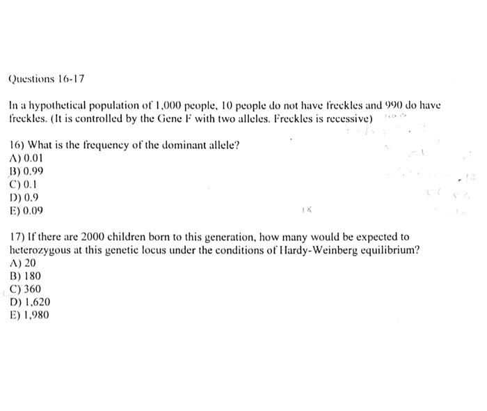 Solved What is the answer to questions 16 ﻿and 17 | Chegg.com