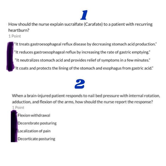 How should the nurse explain sucralfate (Carafate) to | Chegg.com
