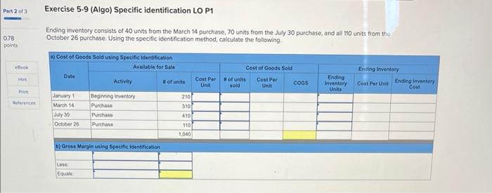 Solved Required information Use the following information | Chegg.com