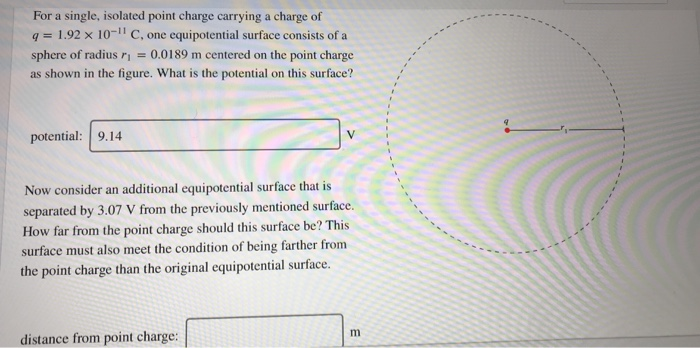 Single Isolated Charges Examples Solved For a single, isolated point charge carrying a charge | Chegg.com