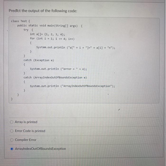 Solved Consider the following program: public class Main { | Chegg.com