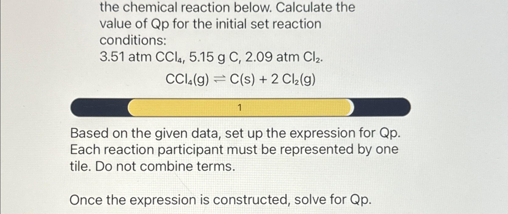 Solved the chemical reaction below. Calculate the value of | Chegg.com