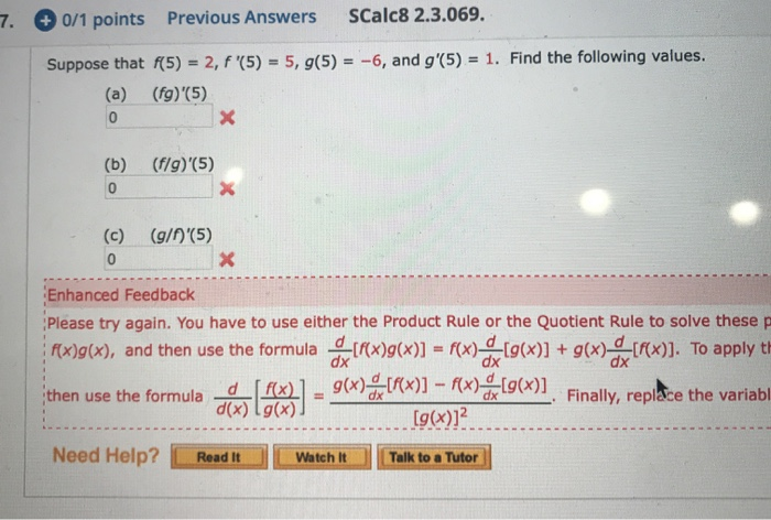 Solved 7 0 1 Points Previous Answers Scalc8 2 3 069 Sup Chegg Com