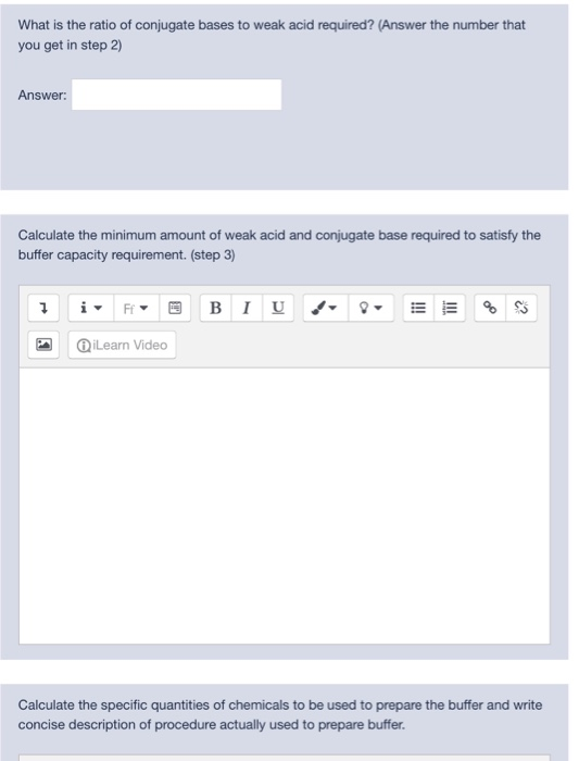 Solved Assignment: Prepare a buffer solution that has the | Chegg.com
