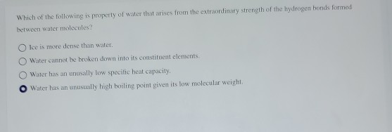 Solved An aqueous potassium chloride, KCI, solution is made | Chegg.com