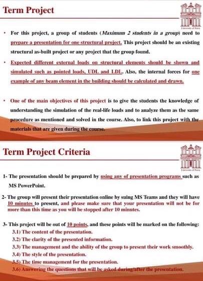 Solved Term Project For this project, a group of students | Chegg.com