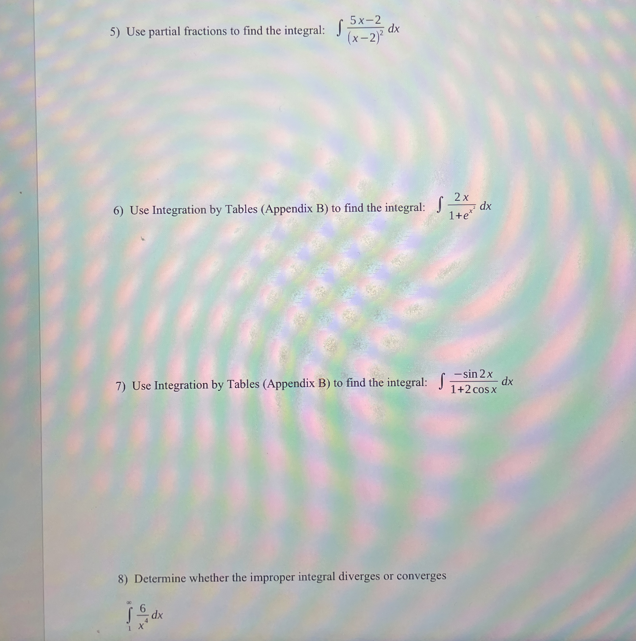Solved Use partial fractions to find the integral: | Chegg.com