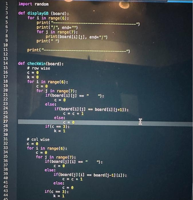 Solved getting an index error: list index out of range when | Chegg.com