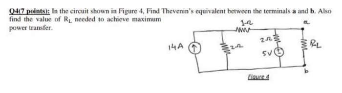 Solved 0467 points): In the circuit shown in Figure 4. Find | Chegg.com