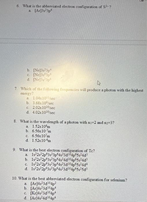 solved-6-what-is-the-abbreviated-electron-configuration-of-chegg