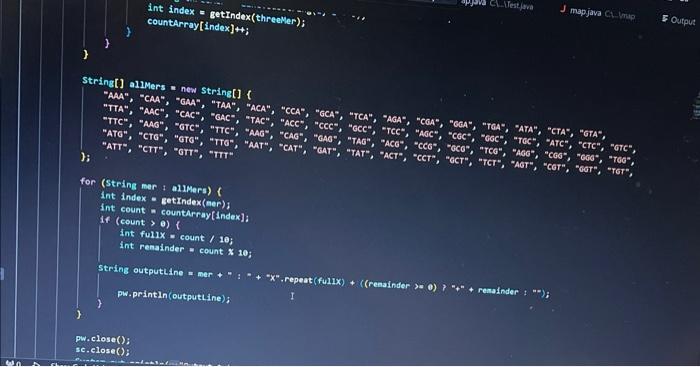 Solved Fix the same code i have given so that it gave the | Chegg.com
