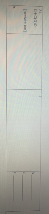 Solved # of valence electrons for first box, lewis structure | Chegg.com