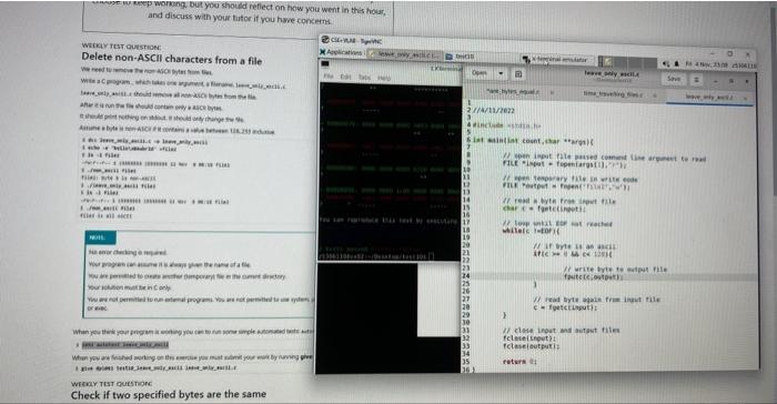 Solved Wreny test questione Check if two specified bytes are | Chegg.com