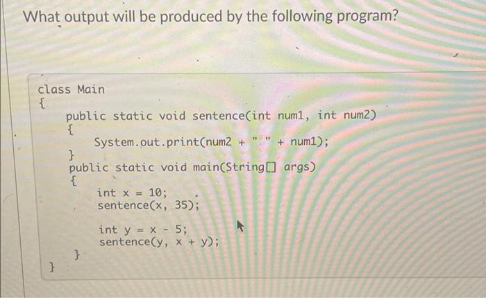 Solved Which of the following is the correct syntax for a | Chegg.com