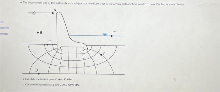 Solved b. Calculate the pressure at point C Ans: 42.97kPa. | Chegg.com