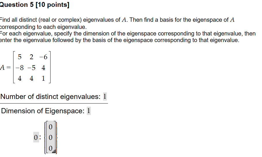 Solved Question Points Find All Distinct Real Or