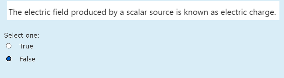Solved The electric field produced by a scalar source is | Chegg.com