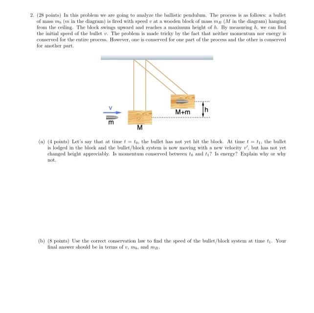 Solved 2. (28 points) In this problem we are going to | Chegg.com