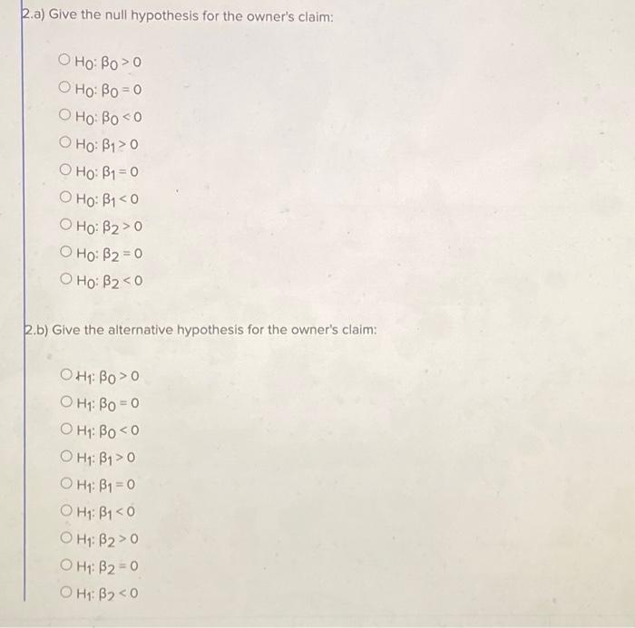 An owner of an ice cream shop wants to determine the | Chegg.com