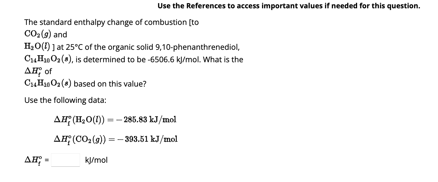 Solved Use the References to access important values if | Chegg.com