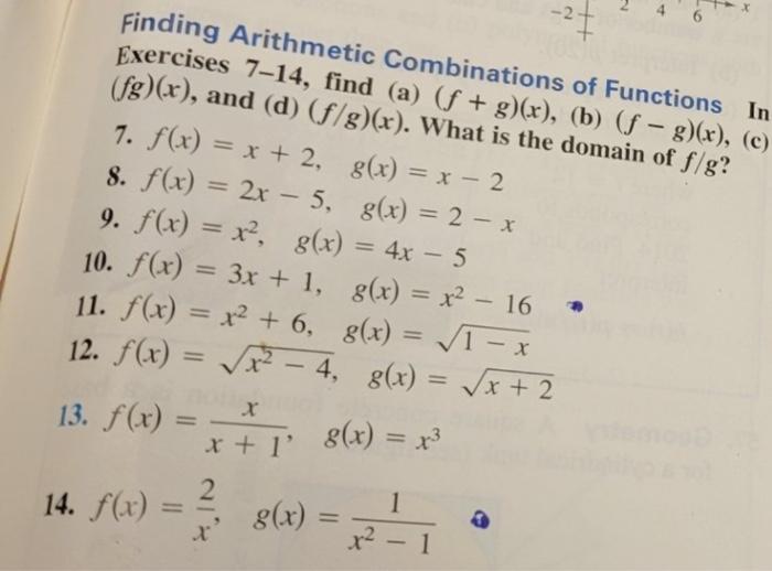 Solved Finding Arithmetic Combinations of Functions