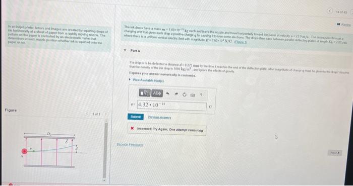 Solved In an inkjet printer, letters and images are created | Chegg.com
