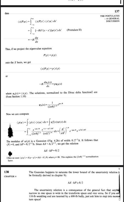 Solved Prooving the Gaussian Integral result they got.in | Chegg.com