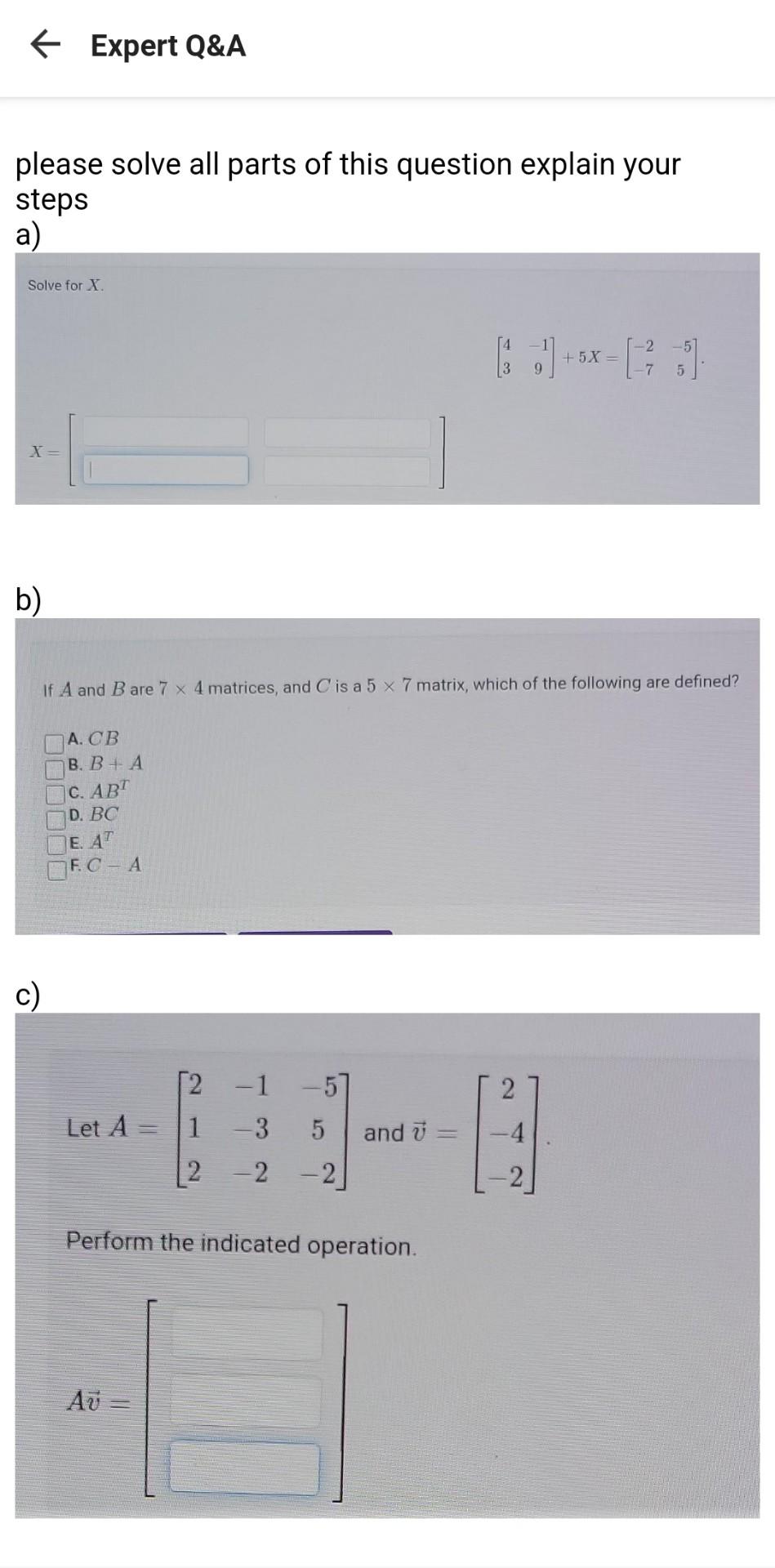 Solved I posted my question yesterday and no one answered | Chegg.com