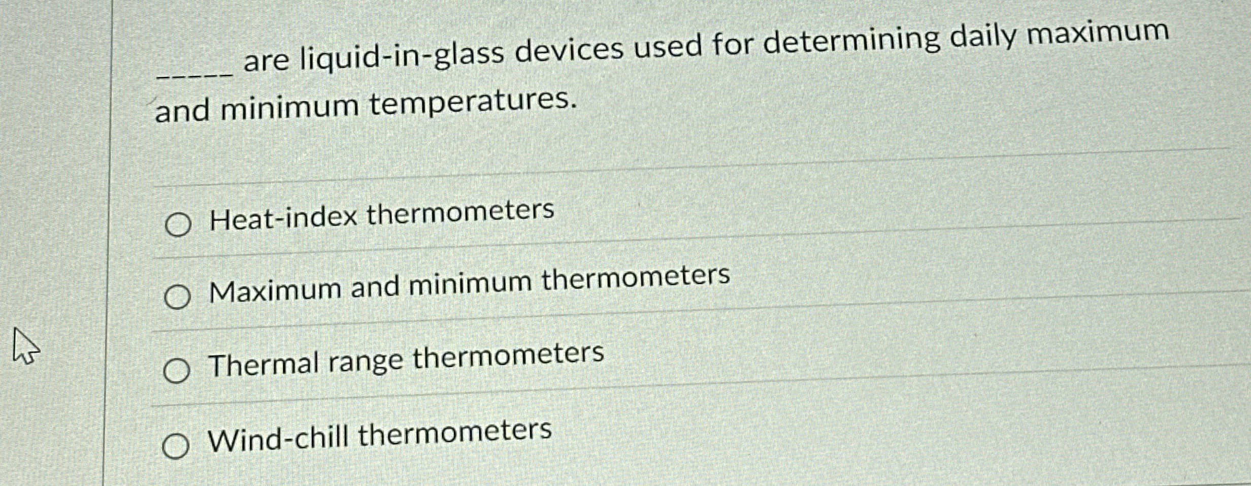Solved are liquidinglass devices used for determining