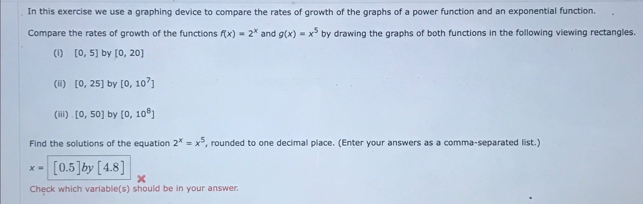 Solved In This Exercise We Use A Graphing Device To Compare 