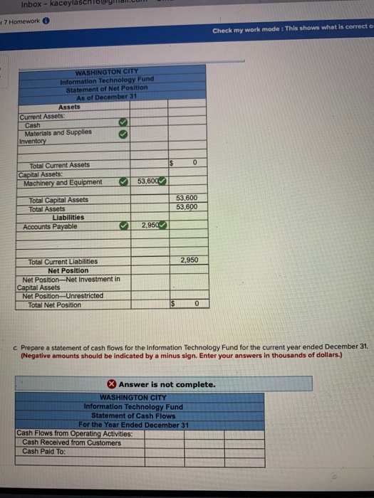 Solved I need help finishing this problem, I have a lot of | Chegg.com