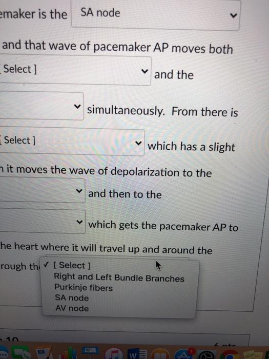 Solved Question 9 3.5 pts The conducting system of the heart | Chegg.com