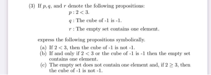 Solved 2 Consider The Propositions P 2 Is A Prime Chegg Com