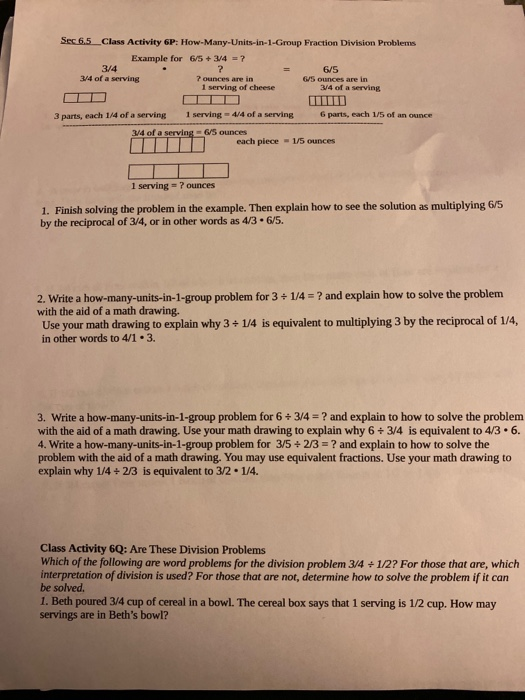 6 Reflecting On Parts 1 5 In General How Are Th Chegg Com