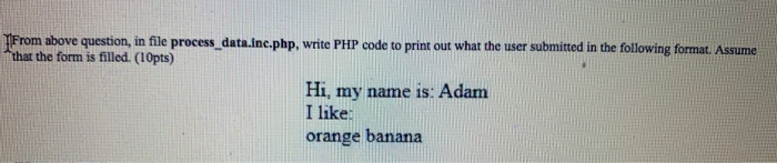 Solved 17. Write a simple HTML form that ask user for name | Chegg.com