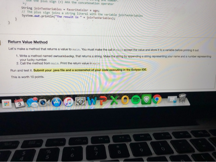 getting when using Images High Quality Grahic Solved Moer Use the plus sign (+) AKA the concatenation | Chegg.com
