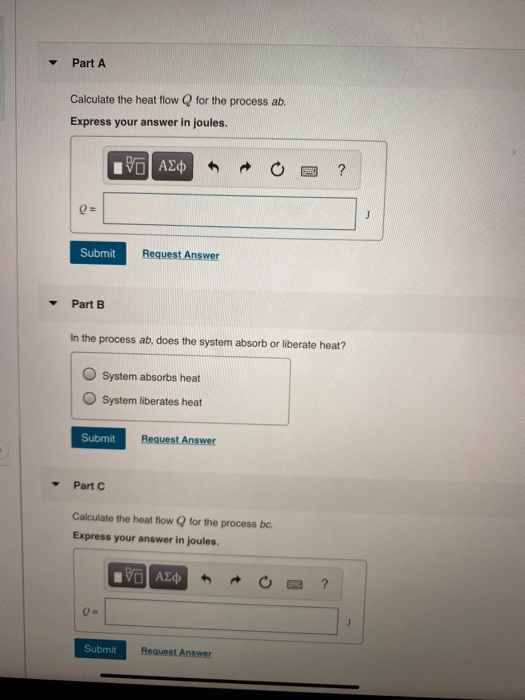 Solved A thermodynamic system is taken from state a to state | Chegg.com