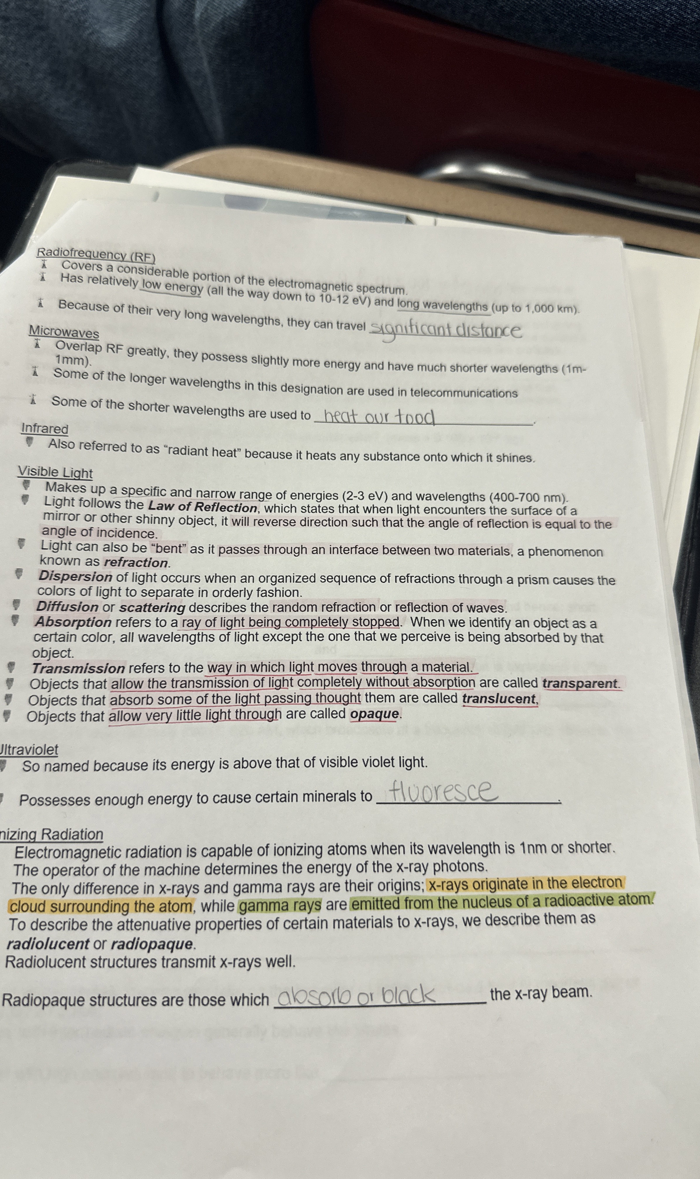 Solved What does this mean Radiofrequency (RF)I Covers a