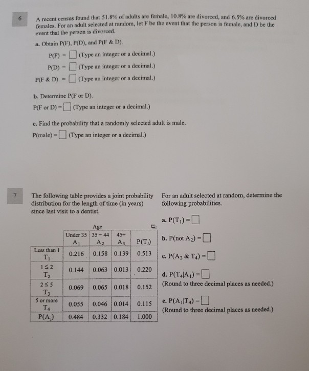 Solved ** Answer all questions. ** Please show all your | Chegg.com