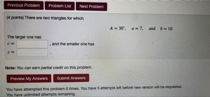 Solved Homework 12: Problem 3 Previous Problem Problem List | Chegg.com