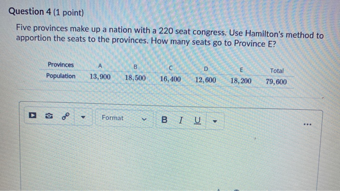 Solved Question 3 (1 point) A study was conducted to | Chegg.com