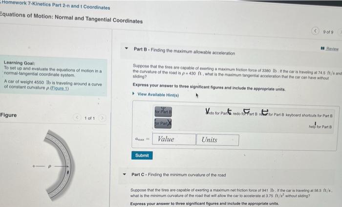 Solved Equations Of Motion Normal And Tangential Chegg