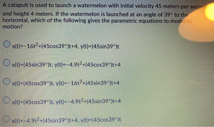 Solved Ulip If X T 7t 5 And Y T 21t 10 Eliminate The Chegg Com