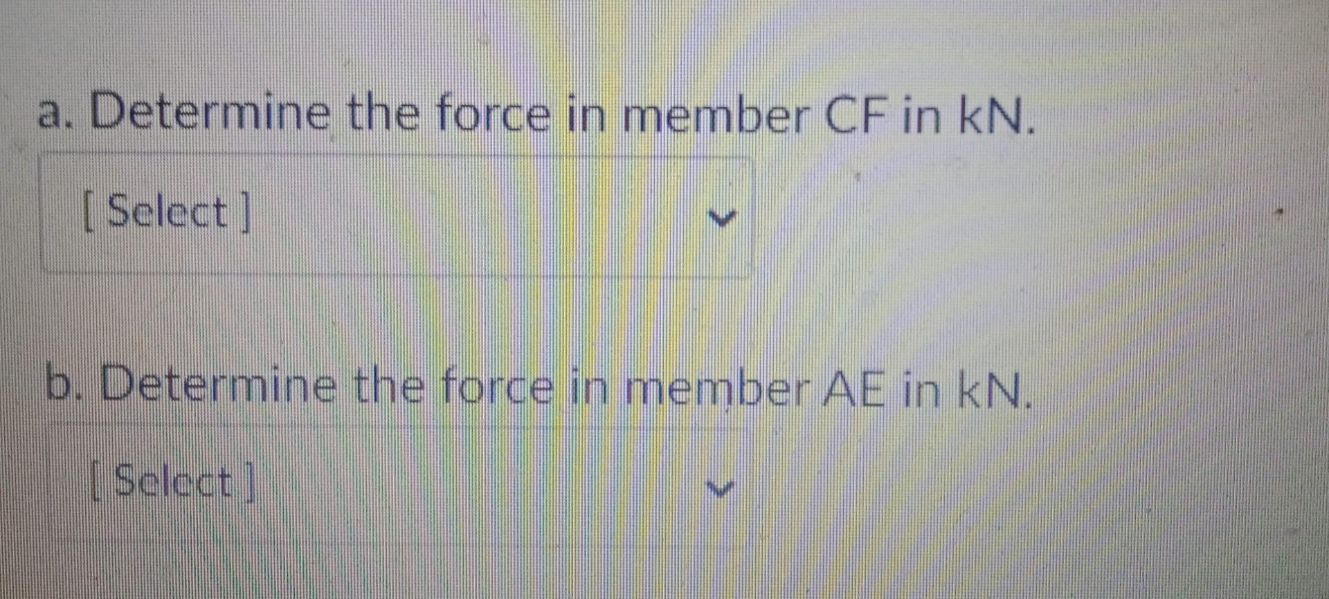 Solved Analyze the truss shown below if V = 34 kN and H = 28 | Chegg.com