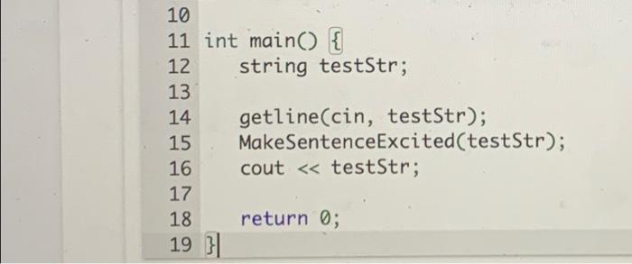 Solved Complete the function to replace any period by an | Chegg.com