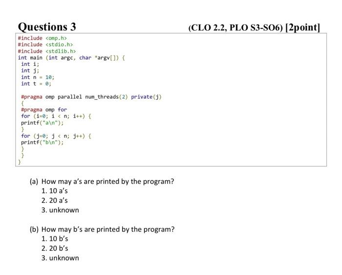 Solved parallel computing, please I want the answer to be | Chegg.com