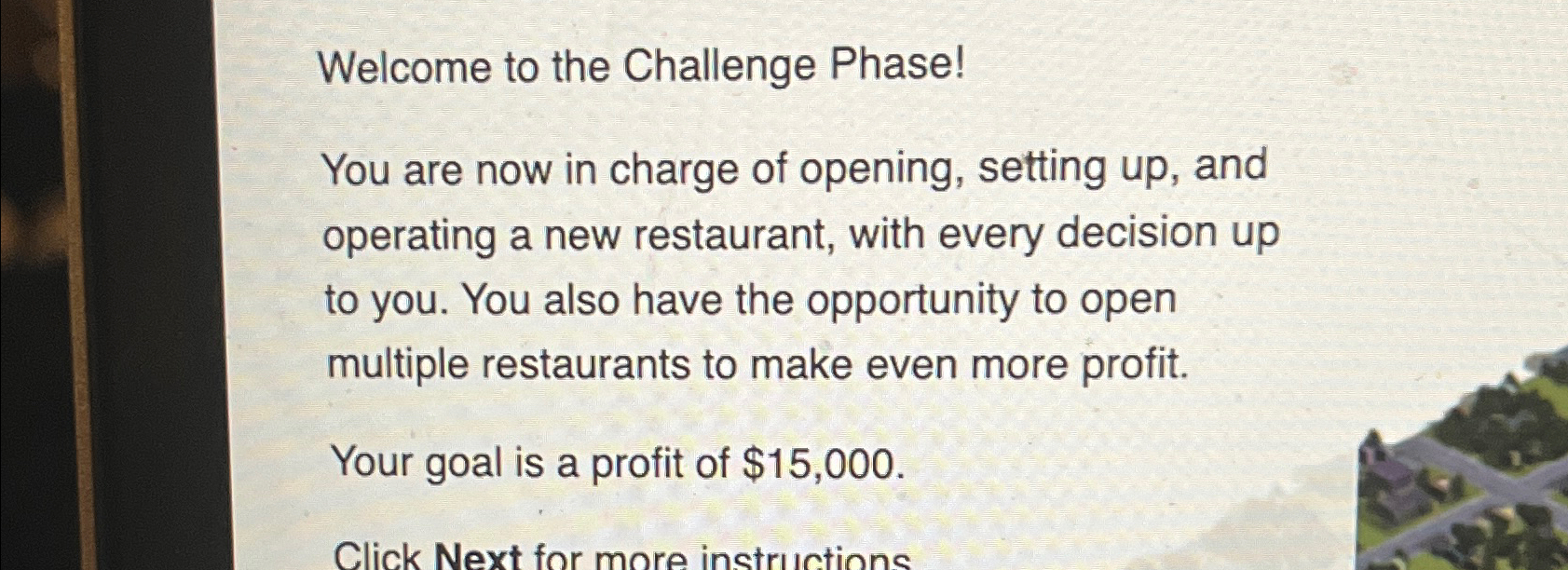 Solved Welcome to the Challenge Phase!You are now in charge | Chegg.com
